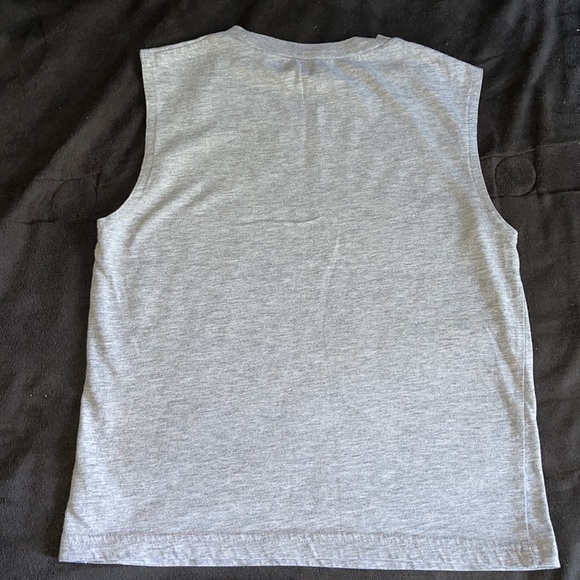 Champion Kid Boy Basketball Gray Tank Top - Picture 5 of 6